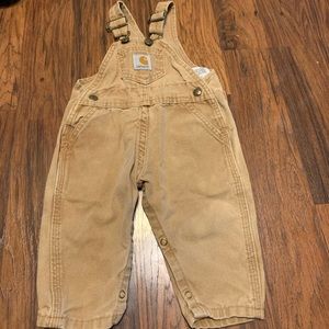Tan carhartt bibs